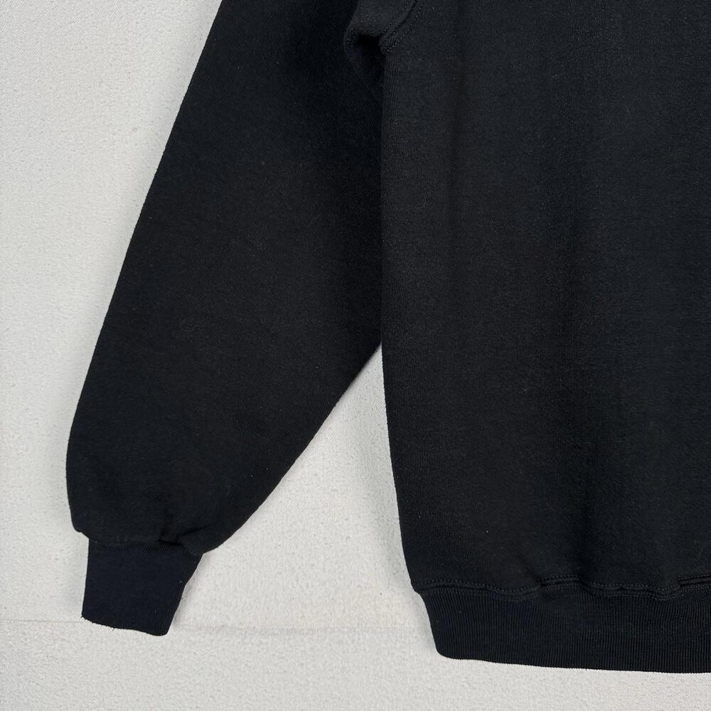 Vtg 80'S Artex University of Michigan Raglan Sweatshirt Made In USA Large Black - Picture 8 of 9